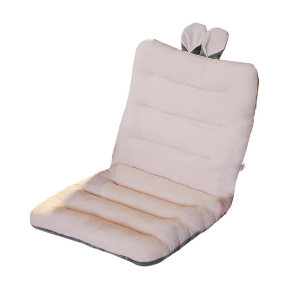 Holloyiver Non-Slip Rocking Chair Cushion Set with Thick Padding and Tufted Design, Includes Seat Pad & Back Pillow with Ties for Living Room Rocker, 17.7x33.5x2.0 Inches, Beige