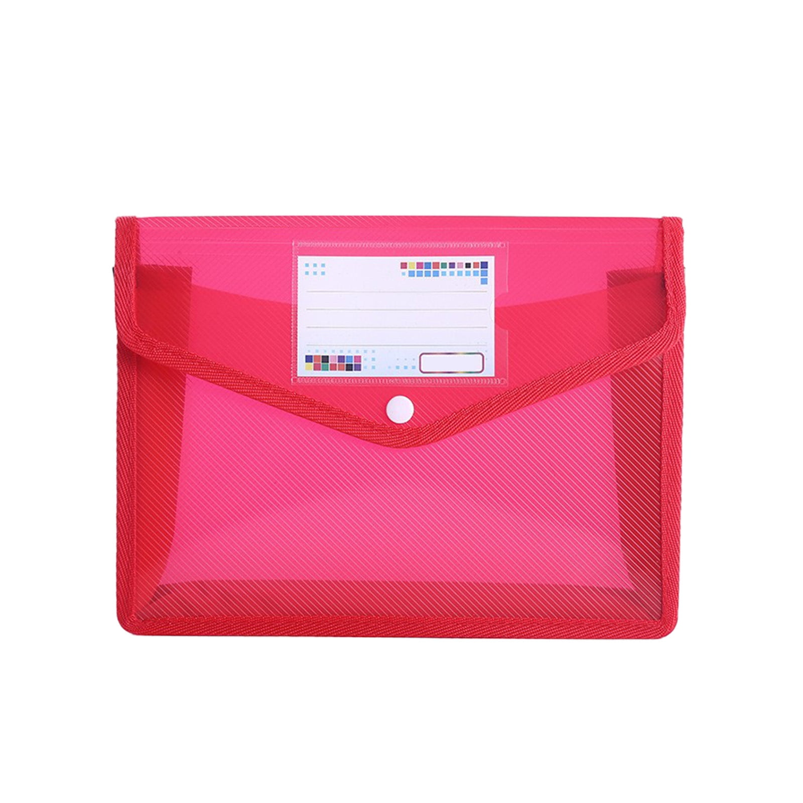 Holloyiver Plastic Expanding File Wallet Document Organizer with Flap ...
