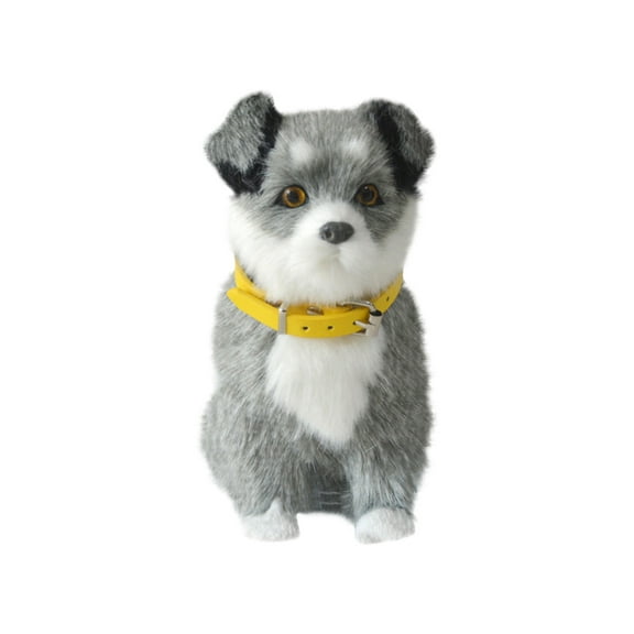 Holloyiver Plush Dog Toys, Electronic Interactive Barking Dog Toys, Stuffed Animal Pet Dog Toy for Kids, Walking, Realistic Puppy Toy for Child Graduation Birthday Gift