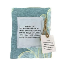 Holloyiver Prayer Quilt with Cross Inside, 4.3 x 4.9 Inch Pocket Prayer Quilt, Pocket Prayer Quilt with Wooden Cross Inside, Vintage Prayer Quilt Squares, Handmade Colorful Sew