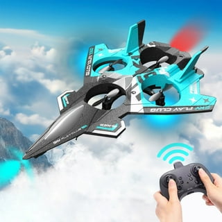  4DRC V17 Remote Control Plane 2.4Ghz Foam RC Airplanes  Helicopter Quadcopter for Adults Kids,Spinning Drone,Gravity Sensing,Stunt  Roll,Cool Light,2 Battery,Gifts for Kids Boys, : Toys & Games
