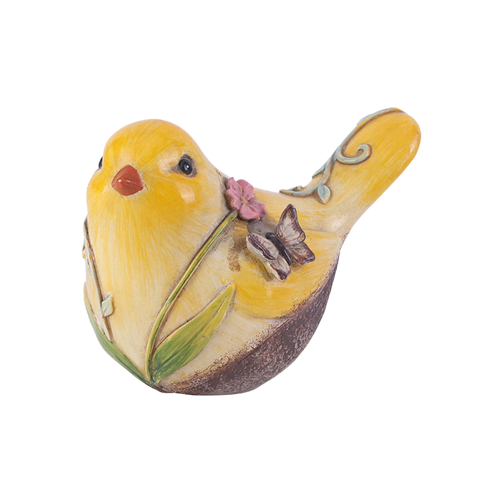 Holloyiver Resin Bird Animal Garden Statues Figurine, Funny Bird
