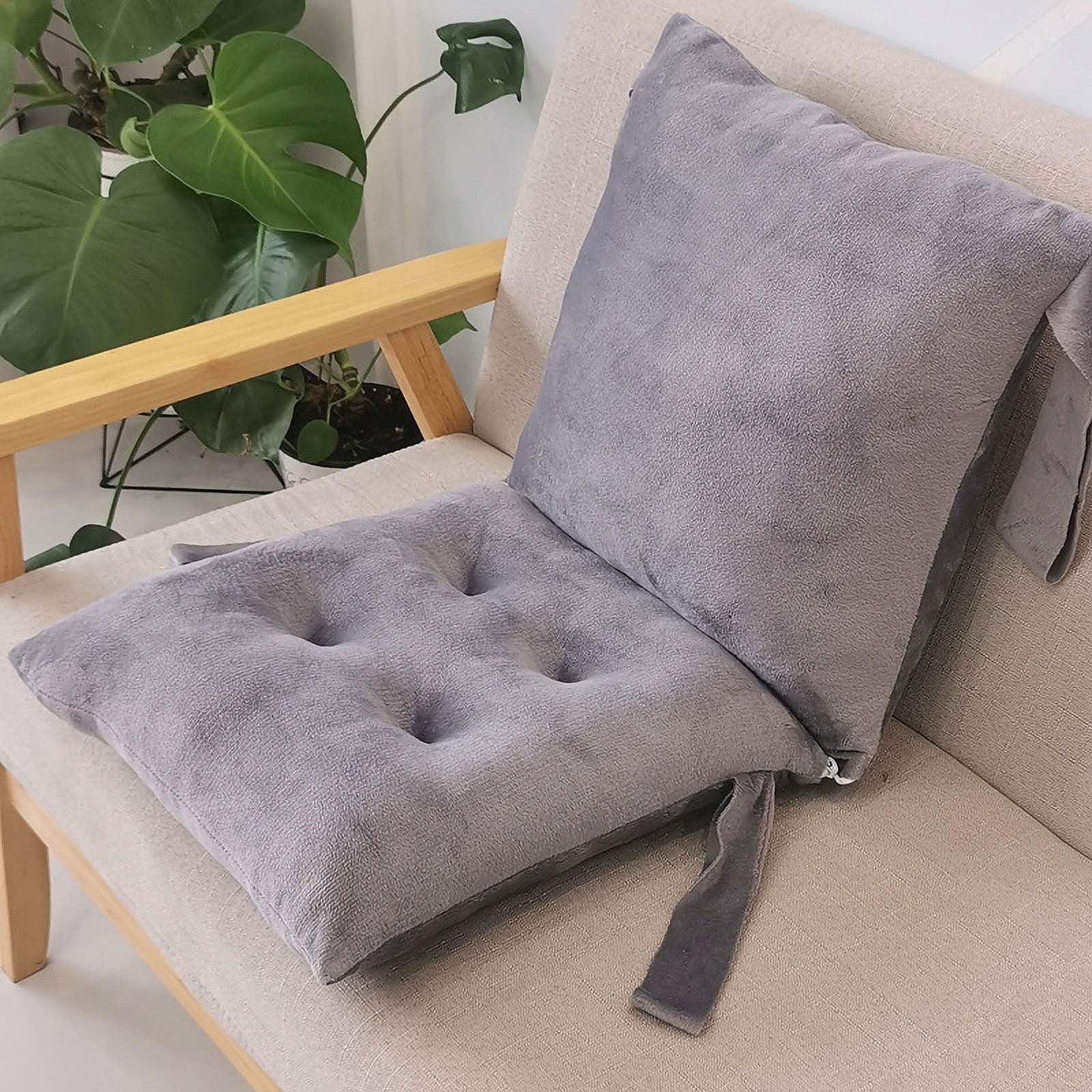 Holloyiver Rocking Chair Cushion Tufted Non Slip Comfortable