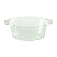 thumbnail image 1 of Holloyiver Thickened Large-capacity Transparent Washbasin Household Students Dormitory Bathroom Plastic Basin Small Infant Foot Wash Basin, 1 of 8