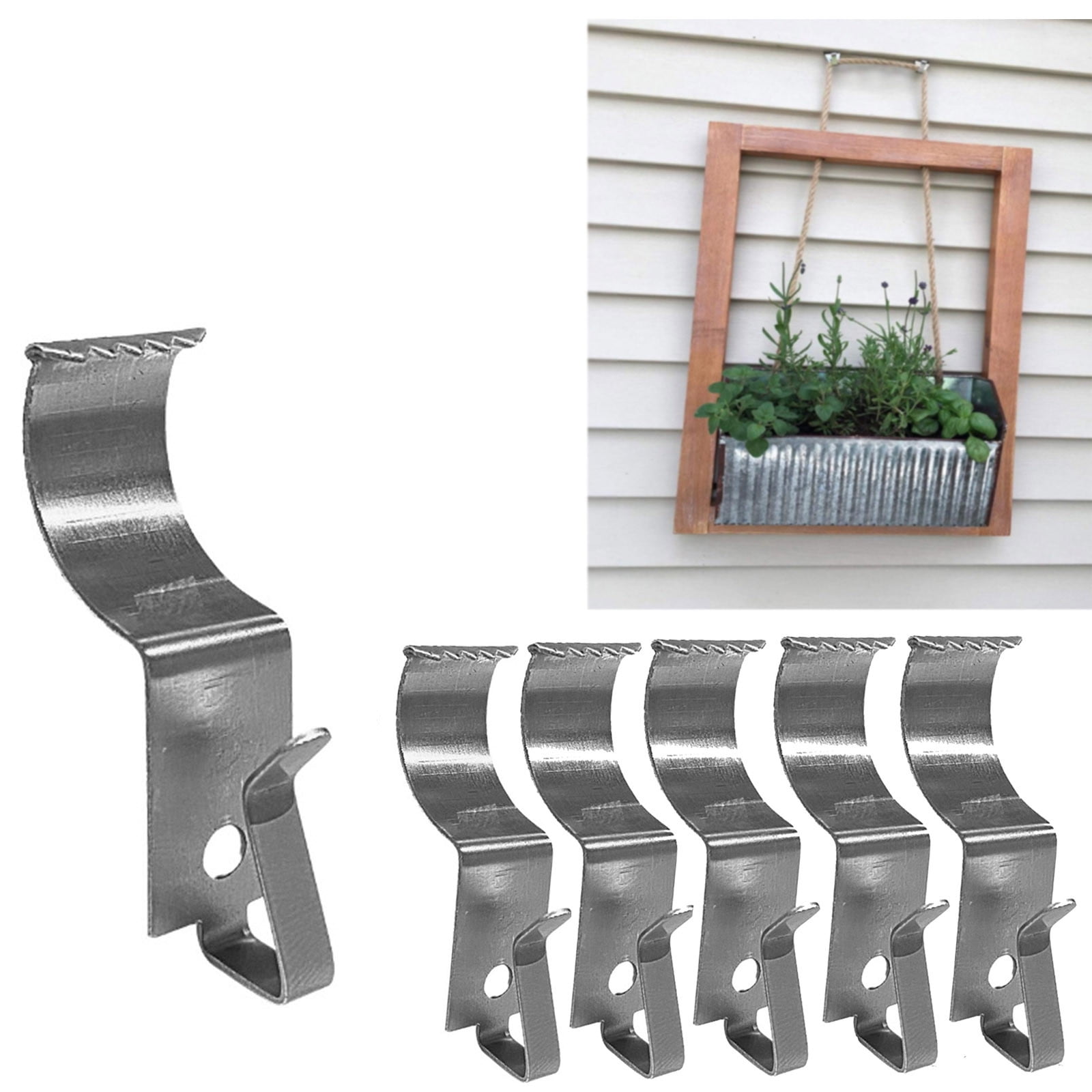 Holloyiver Vinyl Siding Hooks (5 Pack), 2024 Upgraded HeavyDuty