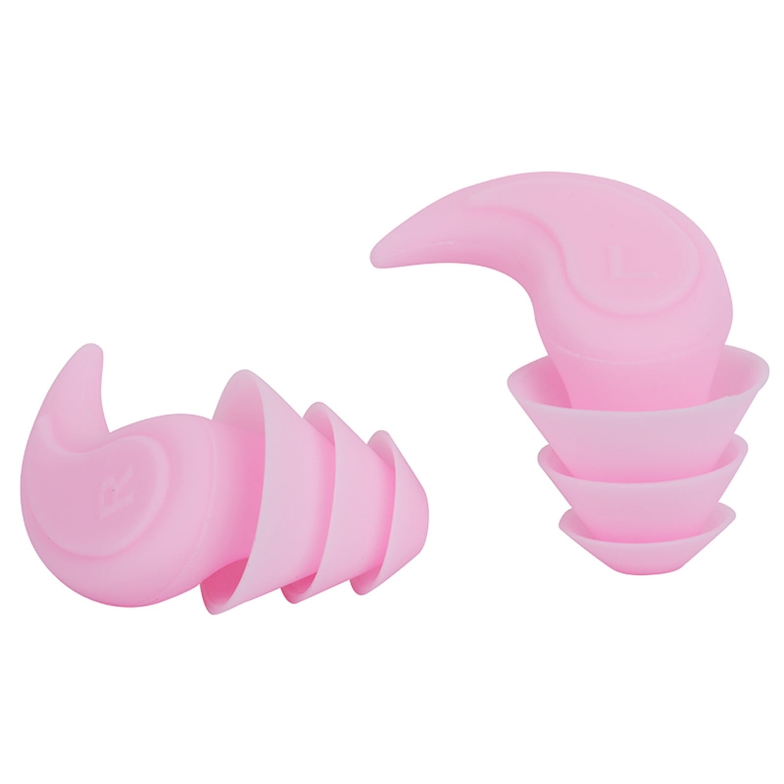 Holloyiver Waterproof Swimming Ear Plugs for Adults, Reusable Soft ...