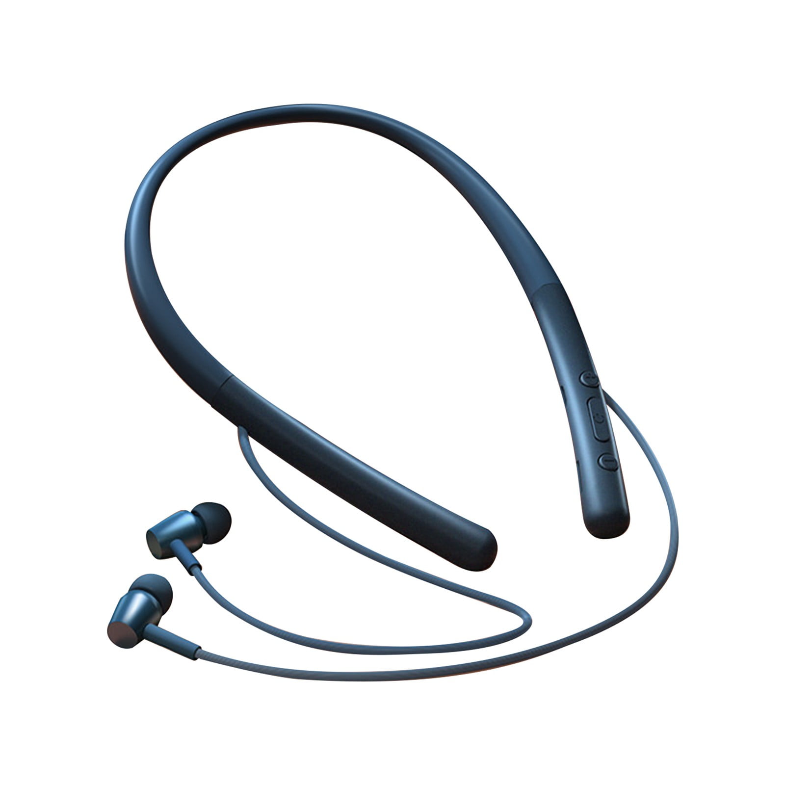 Holloyiver Wireless Neckband Bluetooth Headphones with Retractable