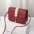 thumbnail image 1 of Holloyiver Women Simply Fashion Bag Strap Messenger Shoulder Bag Mobile Phone Bag, Red, 1 of 4