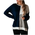 thumbnail image 1 of Herrnalise Women's Knitted Crop Tops Women and winte Casual Pullovers Round NeckLoose Sweater Knit Sweater Top Pullover Jumper Sweaters, 1 of 7