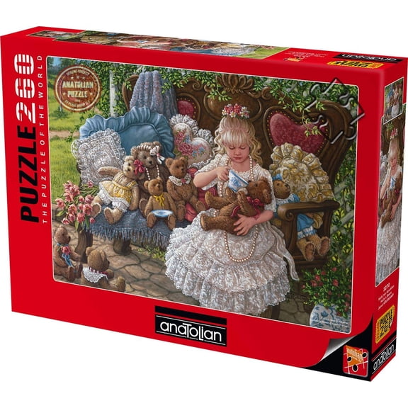 Holly Bears Jigsaw Puzzle, 260-Piece