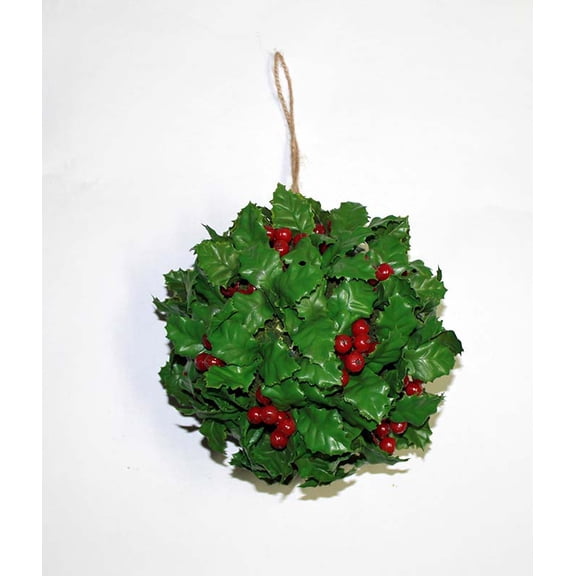 Holly Berry Kissing Ball