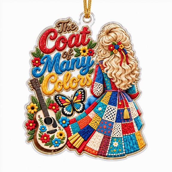Holly Dolly Christmas Tree Ornaments Christmas Decor Pink Dolly Ornaments FigurinesCountry Music Xmas Ornaments for Christmas Tree