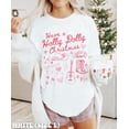 thumbnail image 1 of Holly Dolly Christmas Western Cowgirl Country Music T-Shirt, 1 of 5