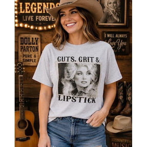 Holly Dolly Western Christmas Country T-Shirt