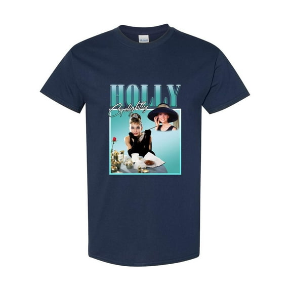 Holly Golightly T-Shirt Breakfast at Tiffany’s Retro Tribute, for men & women, up to size 5XL