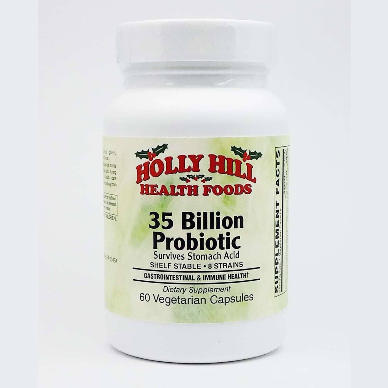 Holly Hill Health Foods, 35 Billion ProBiotic, 60 Vegetarian Capsules