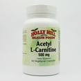 thumbnail image 1 of Holly Hill Health Foods, Acetyl L-Carnitine 500 MG, 60 Vegetarian Capsules, 1 of 4