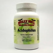 Holly Hill Health Foods Acidophilus, 100 Capsules