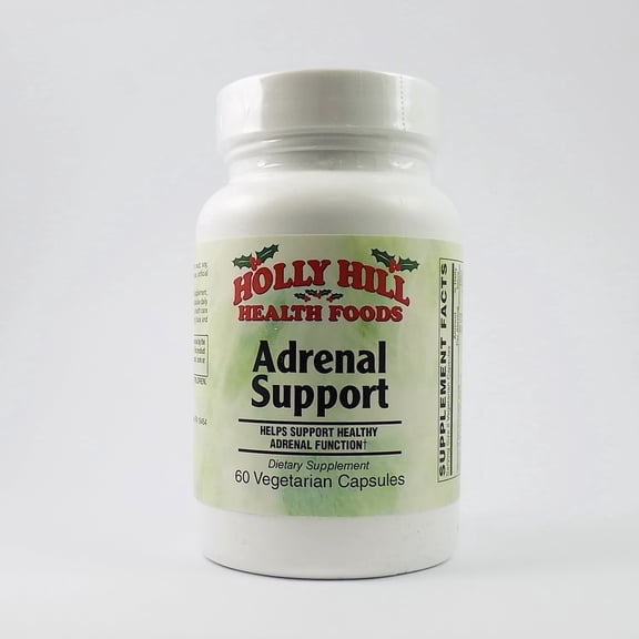 Holly Hill Health Foods, Adrenal Support, 60 Vegetarian Capsules