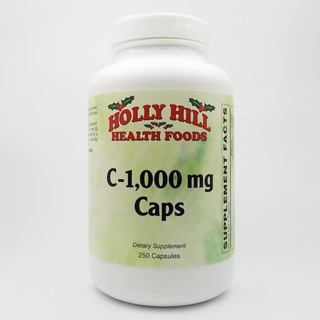 Holly Hill Health Foods, C-1000 MG, 250 Capsules