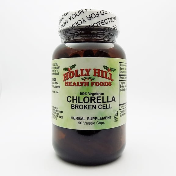 Holly Hill Health Foods, Chlorella, 90 Vegetarian Capsules