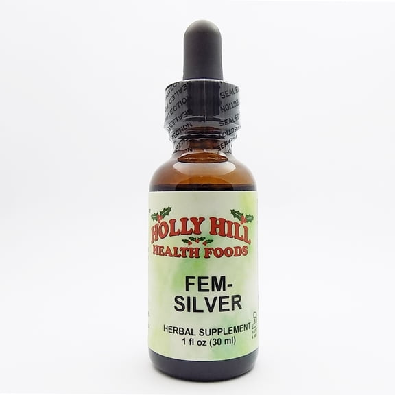 Holly Hill Health Foods, Fem-Silver For Menopausal Support, 1 Ounce