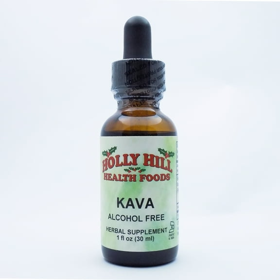 Holly Hill Health Foods, Kava, Alcohol Free, 1 Ounce