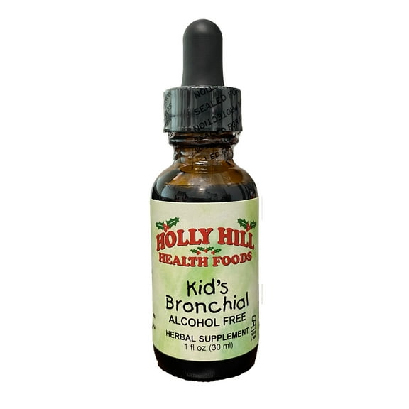 Holly Hill Health Foods, Kid's Bronchial, 1 Ounce