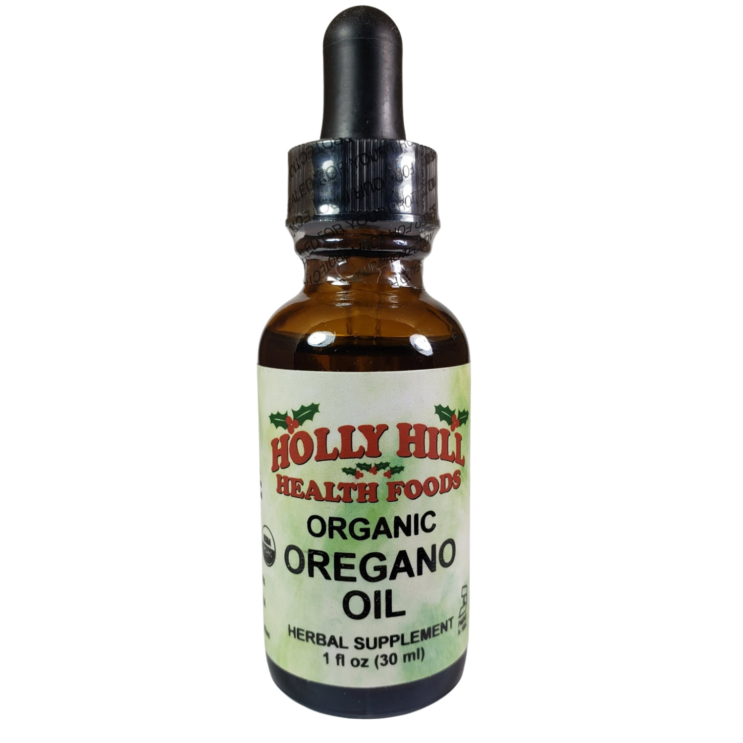Holly Hill Health Foods Organic Oregano Oil, 1 Fluid Ounce