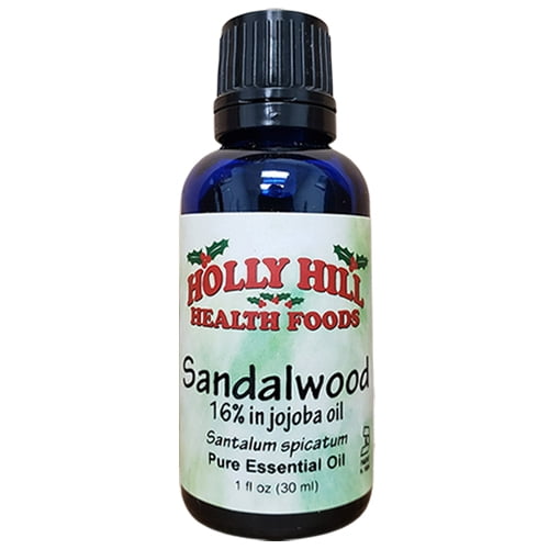 Holly Hill Health Foods Sandalwood Essential Oil, 1 Fluid Ounce