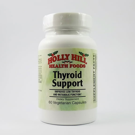 Holly Hill Health Foods, Thyroid Support, 60 Vegetarian Capsules