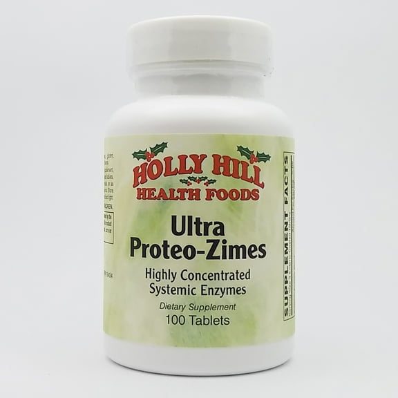 Holly Hill Health Foods, Ultra Proteo-Zimes, 100 Tablets