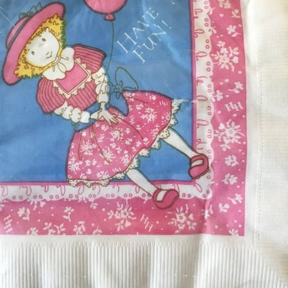 Holly Hobbie Vintage 1990 Lunch Napkins (16ct)