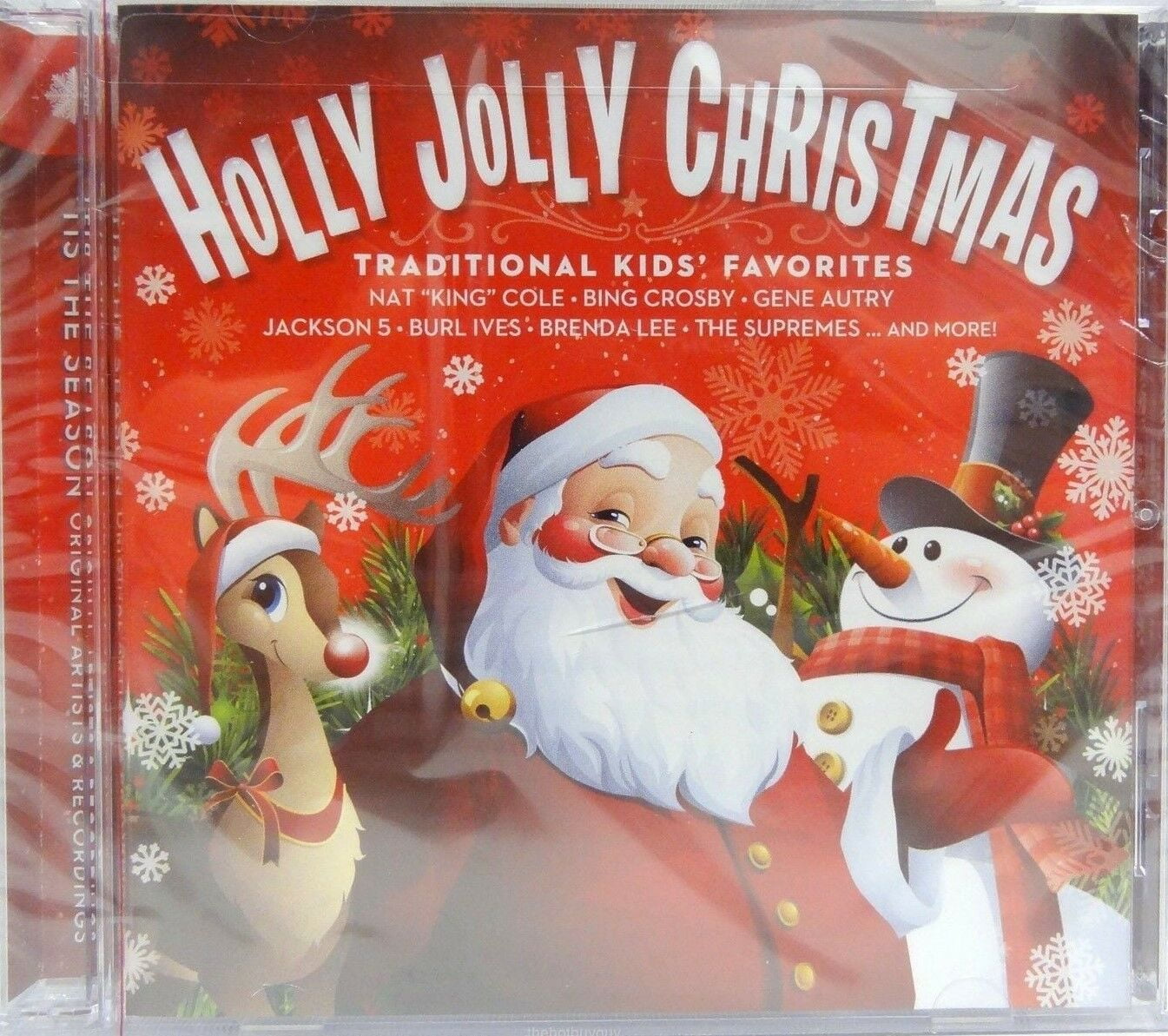 Holly Jolly Christmas Traditional Kids Favorites (2012) Children Audio Music CD