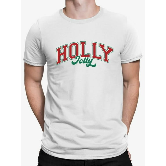 Holly Jolly - Festive Christmas T-shirt Men's