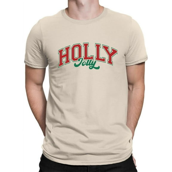 Holly Jolly - Festive Christmas T-shirt Men's