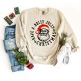 thumbnail image 1 of Holly Jolly Santa | Sweatshirt, 1 of 5