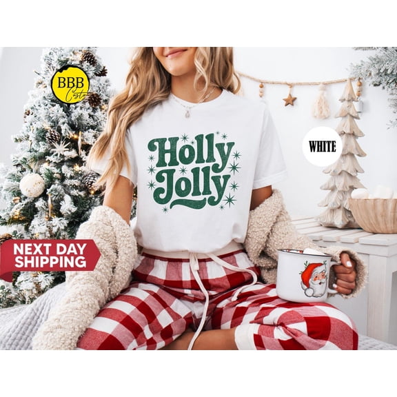 Holly Jolly Season Shirt: Party TSHIRT All Size S-5XL