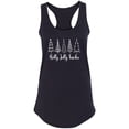 thumbnail image 1 of Holly Jolly Teacher Racerback Tank, 1 of 2