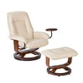 thumbnail image 1 of Southern Enterprises Recliner And Ottoman-Finish:Taupe,Size:28.5"W x 26"L x 40"H, 1 of 7