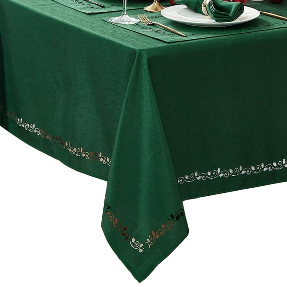 Holly Scroll Laser Cut Tablecloth