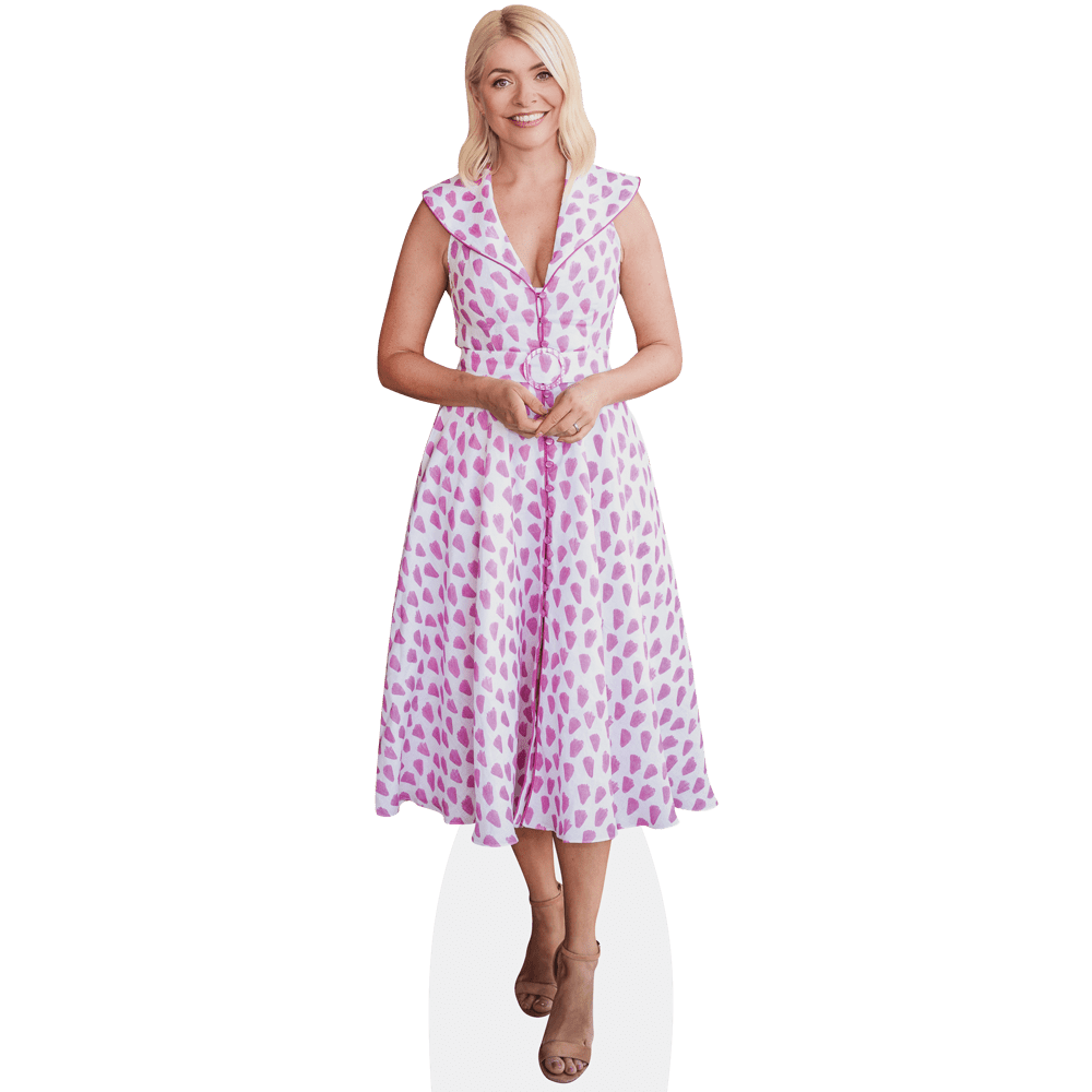 pink dress holly willoughby Holly Willoughby looks so pretty in fairytale dress