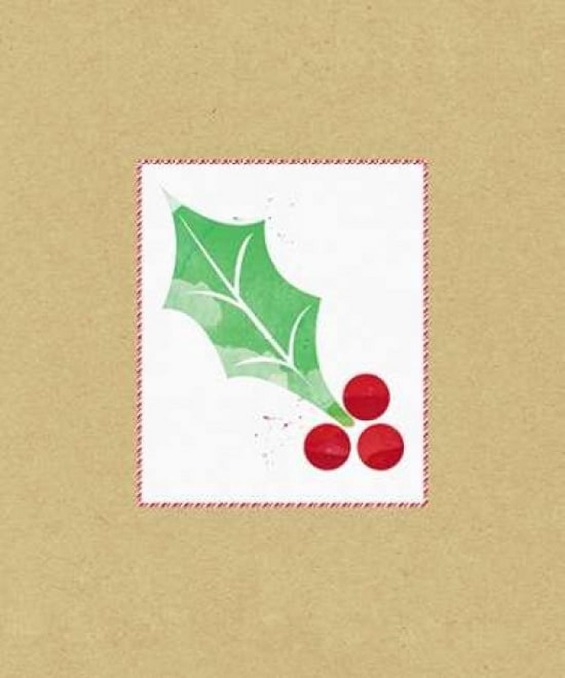 Holly on Kraft Canvas Art - Linda Woods (20 x 24)