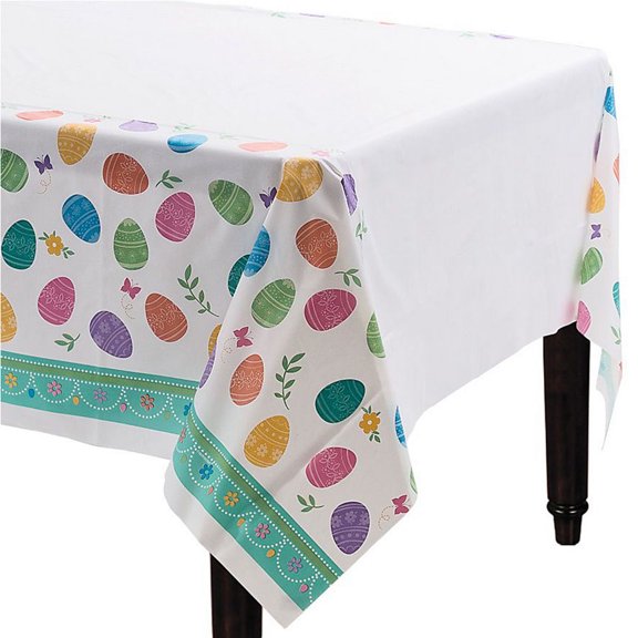 HollyDel Holidays, Themes, Occasions Holiday Parties Easter Tableware; Egg-citing Easter Table Cover