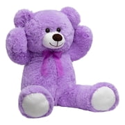 HollyHOME 36 Inch Large Teddy Bear Big Plush Stuffed Animal Soft Cuddly Toy Gift for Girlfriend Kids Valentine's Day Purple