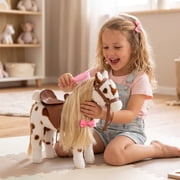 HollyHOME 11 inches Horse Stuffed Animal Appaloosa Horse Plush for Imaginative Pretend Play Soft & Cuddly Gift for Kids