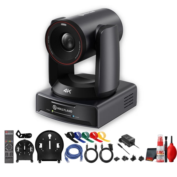 Hollyland Astra P1 UHD 4K PTZ Camera | 30x Optical Zoom, AI Auto Tracking, Pan/Tilt/Zoom Control