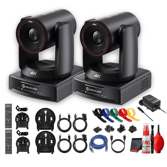 Hollyland Astra P1 UHD 4K PTZ Camera | 30x Optical Zoom, NDI HX3, Pan/Tilt/Zoom Control
