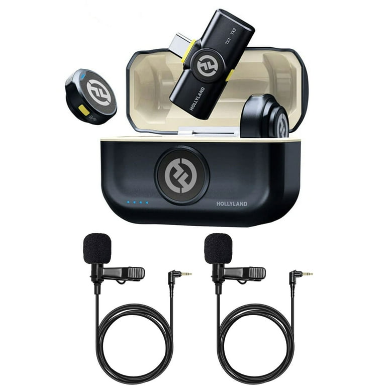 新品 HOLLYLAND LARK M2 Amazon.com: Hollyland Lark M2 Wireless Lavalier Microphone