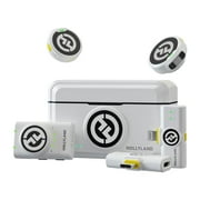 Hollyland LARK M2 2.4GHz 2-Person Wireless Combo Version Lavalier Microphone System, Ivory White